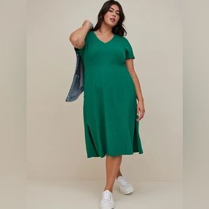 TORRID NWT Cotton Knit dress 5